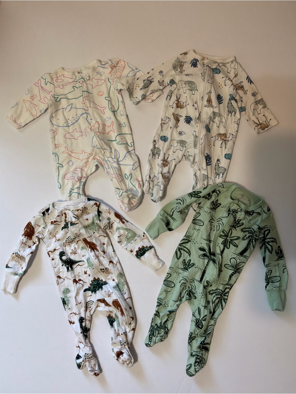 26 Piece Mixed Brand Summer Baby Boy Clothing Bundle Lot 3 mo & 3-6 month - Picture 2 of 5